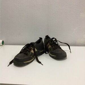 Skechers Men's Black and Brown Sneakers